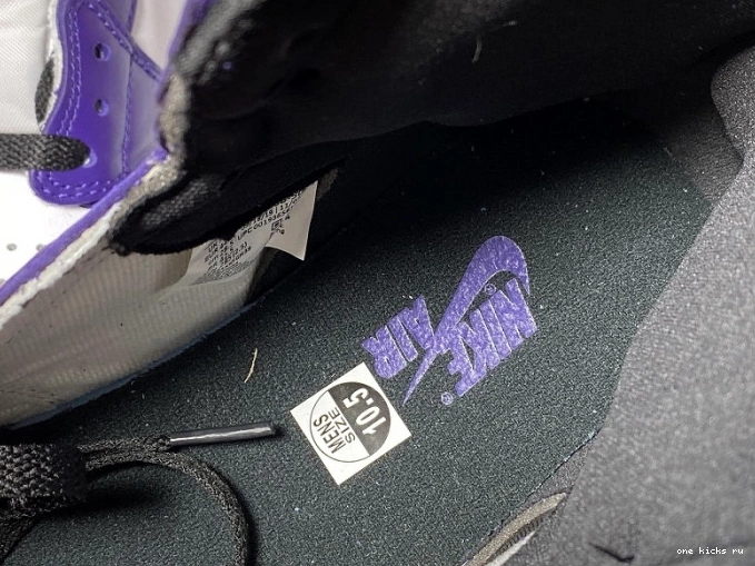 Rep Onekick 555088-500 Purple High OG Jordan Air 1 Court 0712